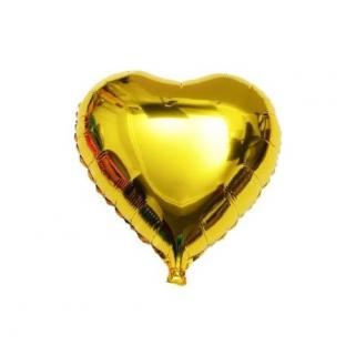 Altın Kalp Folyo Balon 40cm