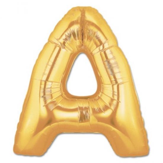 A Harf Folyo Balon Gold 100 cm