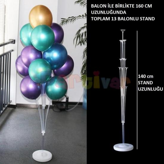 Balon Standı 140 CM 13 Balonlu