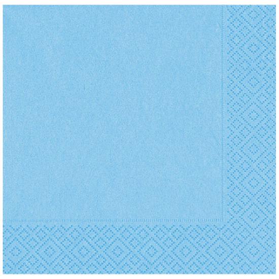 Açık Mavi Kağıt Peçete 33x33 cm 20’li