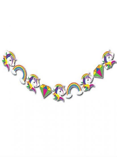 HappyLand Unicorn Desenli Banner