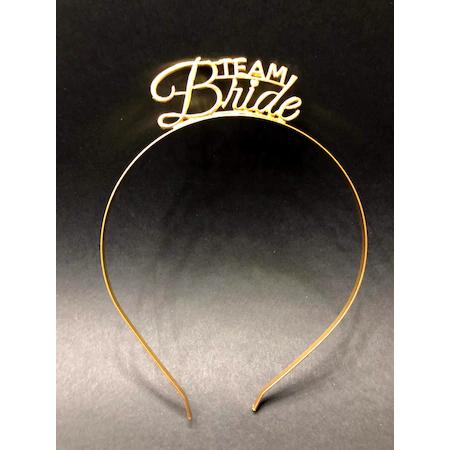Happyland Gold Team Bride Plastik Taç