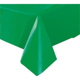 Plastik Parti Masa Örtüsü Yeşil Renk