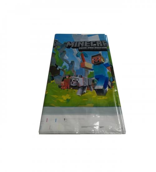 Happyland Masa Örtüsü Minecraft Karakterli Masa Örtüsü 120x180 Cm