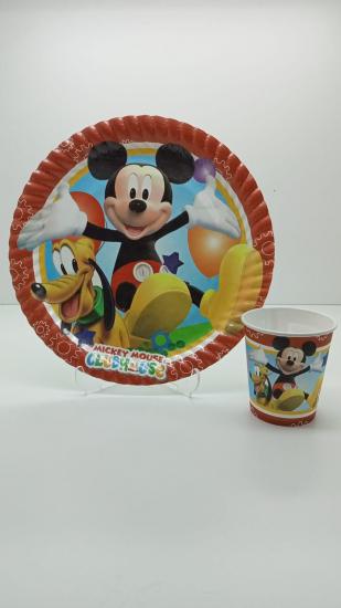 Happyland Mickey Mouse Temalı Tabak Ve Bardak