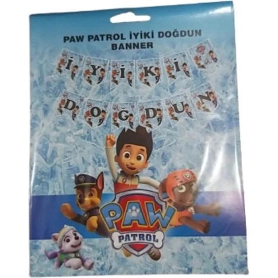 Happyland Paw Patrol İyiki Doğdun Banner Süs