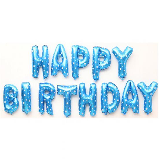 Happy Birthday Mavi Balon Seti