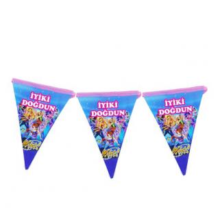 Flama İyiki Doğdun Yazılı Winx Temalı