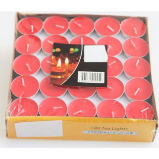 happyland Tealight Mum Kırmızı 100 adet
