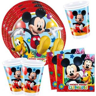 Sihirli Parti Mickey Mouse Süper Parti Seti 24 Kişilik