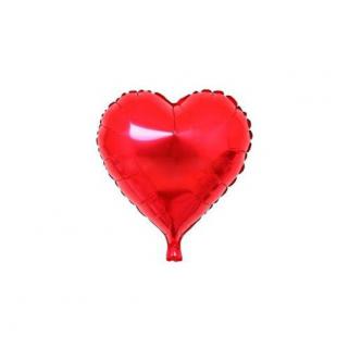 Kırmızı Kalp Folyo Balon 45 Cm
