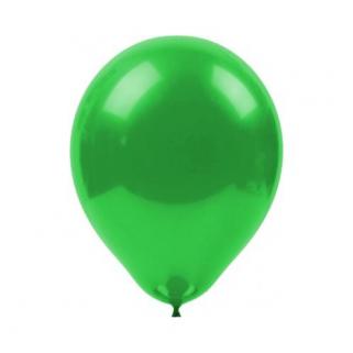 Metalik Koyu Yeşil Balon 100 ad