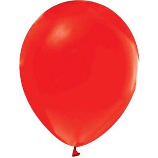 Balon 20 Adet Balon 12 İnç Metalik Parti Süsleme Kırmızı ( 25 cm