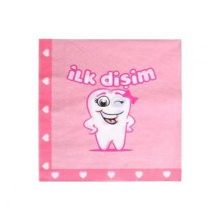 İlk Dişim Kız Peçete