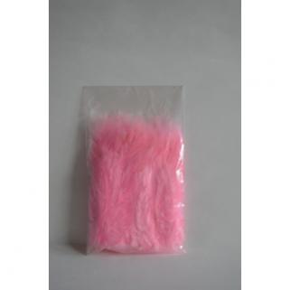 100 Adet Açık Pembe, Şeker Pembesi Tüy