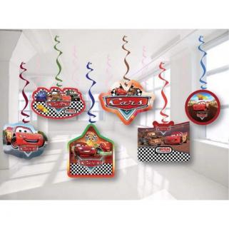 Cars Tavan Asmalı Süs 6 lı Yay Set