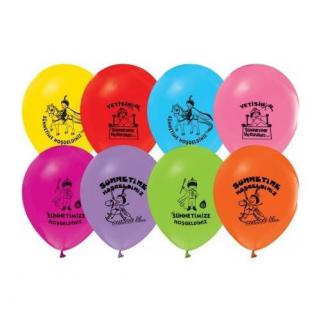 16lı Sünnet Temalı Baskılı Balon 12inc Yazılı Balon Helyumla Uçan