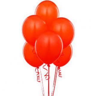 20 Adet Metalik Kırmızı Uçan Özellikli Balon