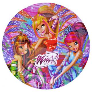 Winx 8li Tabak Doğum Günü Parti Tabağı Ucuz Konsept Winks