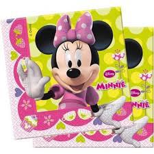 Minnie Mouse Peçete 20 ad Baskılı