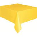 Sarı Plastik Masa Örtüsü 120*180 cm