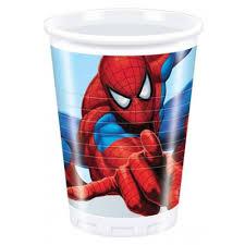 Spiderman Bardak Lisanslı 8 Adet