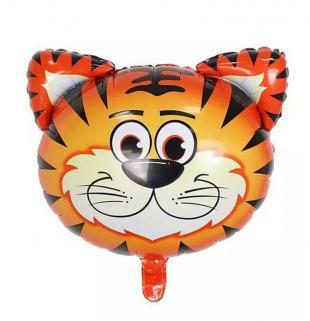 Safari Temalı Balon Kaplan Balon Folyo 35 - 45 cm