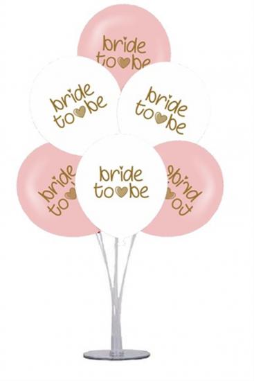 Bride To Be Balon Standı + 7 Adet Balon