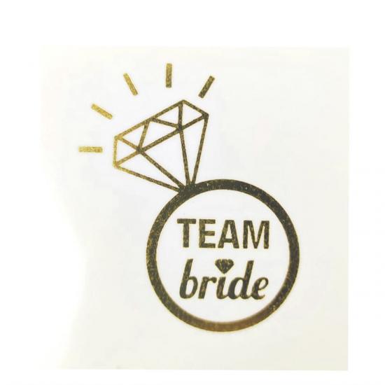 Team Bride To Be Tektaş Gecici Dövme 1 Ad
