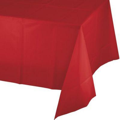Kırmızı Masa Örtüsü 120*180 cm