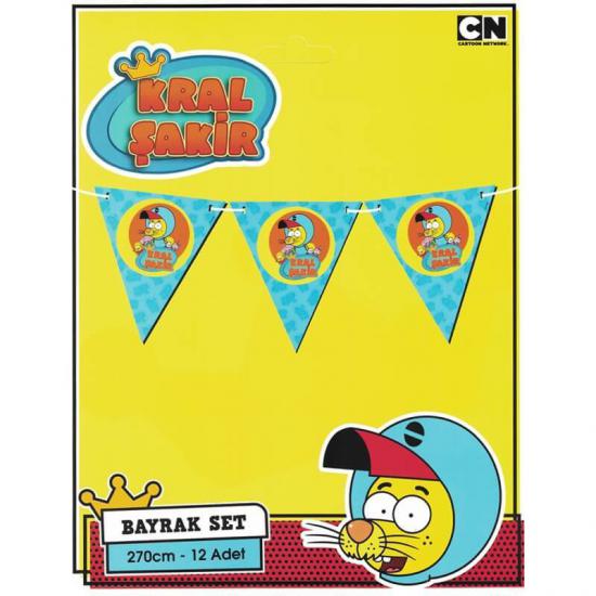 Happyland Kral Şakir, Üçgen Bayrak Flama, 2,70 mt