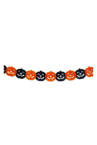 Happyland Halloween Balkabağı Banner Süs 3Mt