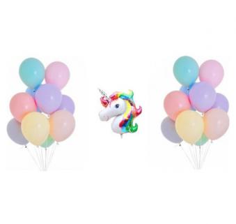 Happyland Makaronlu Unicorn Balon Seti