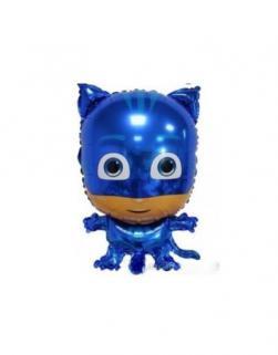 Happyland 1 Adet Pijamaskeliler Kedi Çocuk Folyo Balon Pija Masks Uçan Balon