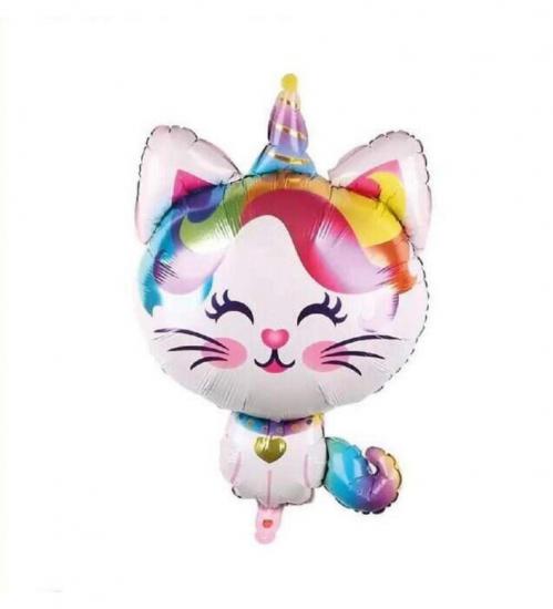 Happyland Kedi Unicorn Folyo Balon 