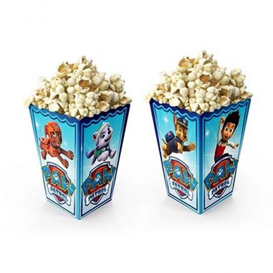 Paw Patrol Temalı Mısır Popcorn Kutusu - 8 Adet