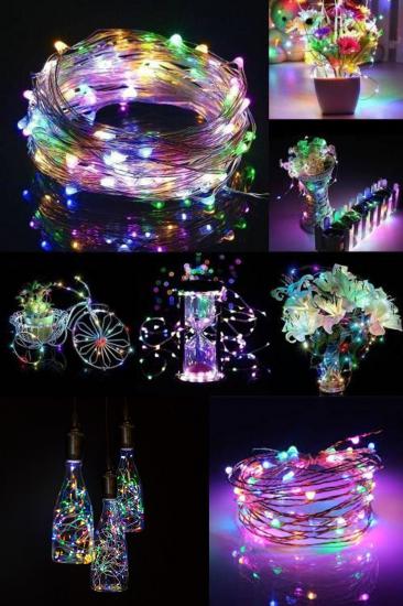 Happyland Yılbaşı Peri Led Işık 5 Metre (Rgb) Renkli Işık