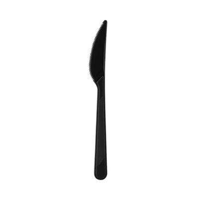 Siyah Plastik Bıçak 25 ad