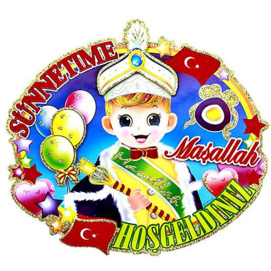 Happyland Simli 3D Sünnetime Hoşgeldiniz Süsü