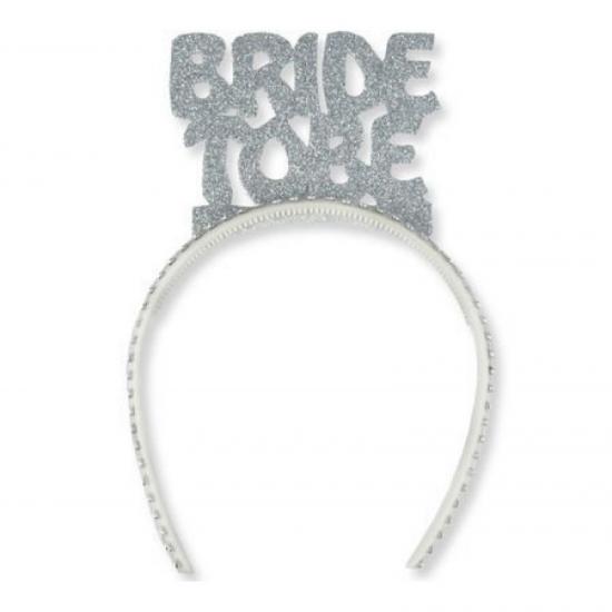 Bride To Be Simli Taşlı Gümüş Renkli Taç 1 Adet