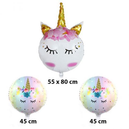 Happyland Unicorn Teması Folyo Balon Set