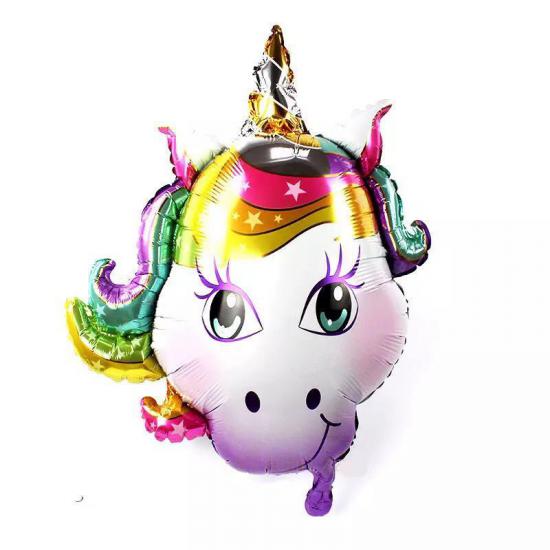 Happyland Unicorn Head Folyo Balon