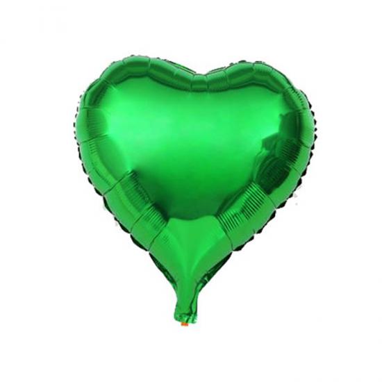 Yeşil Kalp Folyo Balon