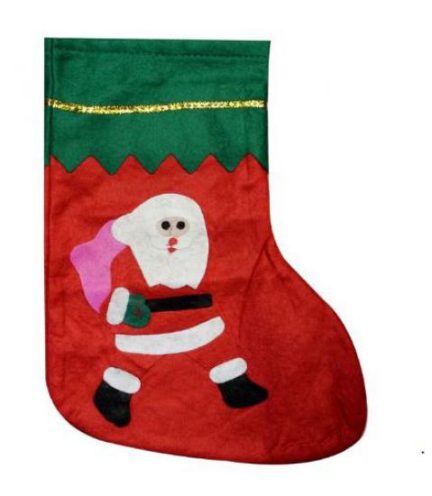 Noel Çorabı Büyük Boy Noel Babalı